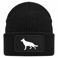 Beanie mit Patch Deutscher Sch&auml;ferhund...