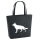 Filzshopper Deutscher Schäferhund Silhouette 22 Liter Filztasche