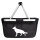 Einkaufskorb faltbar Deutscher Schäferhund Silhouette 20 Liter Tragekorb Black