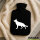 Wärmflasche Deutscher Schäferhund Silhouette