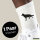 Socken Deutscher Schäferhund Silhouette Größe 37/46 White Motiv Tennissocken