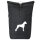 Kurierrucksack Deutscher Boxer Silhouette 30-44 Liter Black Melange