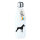 Edelstahl-Trinkflasche Deutscher Boxer Silhouette 500ml Wasserflasche