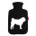 Wärmflasche Mops Silhouette