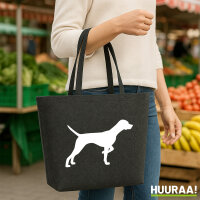 Filzshopper English Pointer Silhouette 22 Liter Filztasche