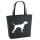 Filzshopper English Pointer Silhouette 22 Liter Filztasche