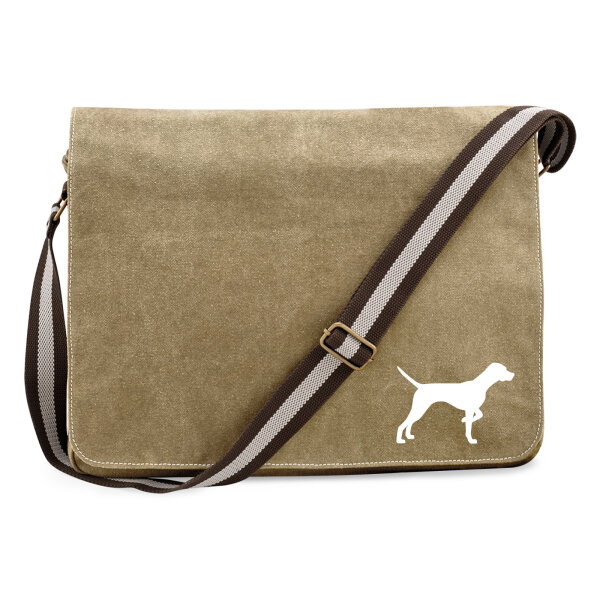 Umhängetasche English Pointer Silhouette 14 Liter