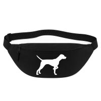 Bauchtasche English Pointer Silhouette 2,5 Liter Black...