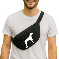 Bauchtasche English Pointer Silhouette 2,5 Liter Black...