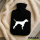 Wärmflasche English Pointer Silhouette