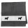 Handtuch English Cocker Spaniel Silhouette 50x100cm