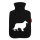 Wärmflasche Collie Sheltie Silhouette