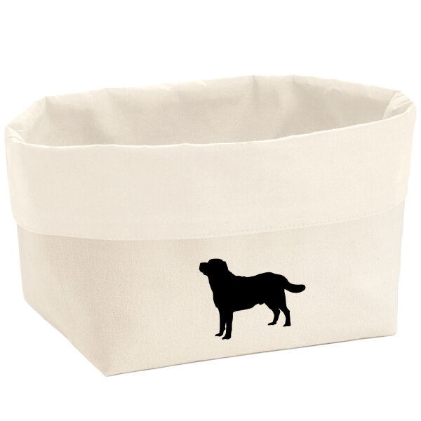 Organizer Labrador Retriever Silhouette Aufbewahrungskorb