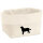 Organizer Labrador Retriever Silhouette Aufbewahrungskorb