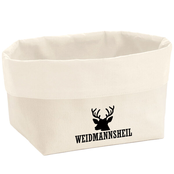 Organizer Weidmannsheil Hirsch Jägergruß Aufbewahrungskorb