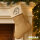 Weihnachtsstrumpf Triceratops Dinosaurier Beige