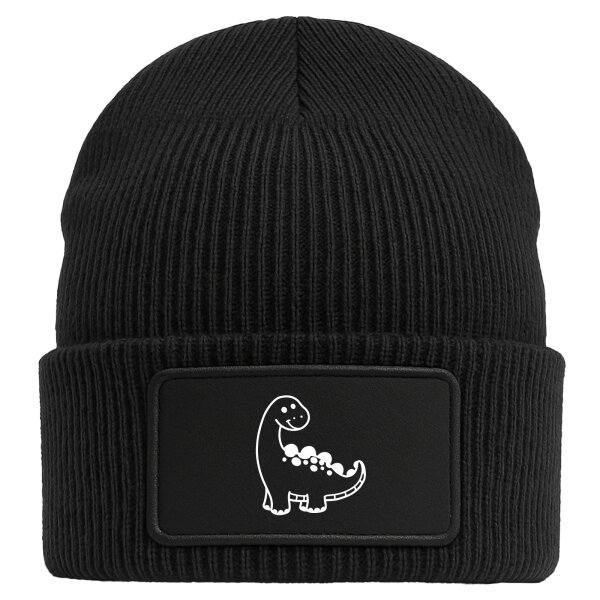 Beanie Apatosaurus  Dinosaurier Black Mütze