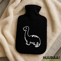 Wärmflasche Brontosaurus Dinosaurier