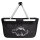 Einkaufskorb faltbar Stegosaurus Dinosaurier 20 Liter Tragekorb Black
