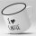 Emaille Tasse I love Coffee Vintage 300ml