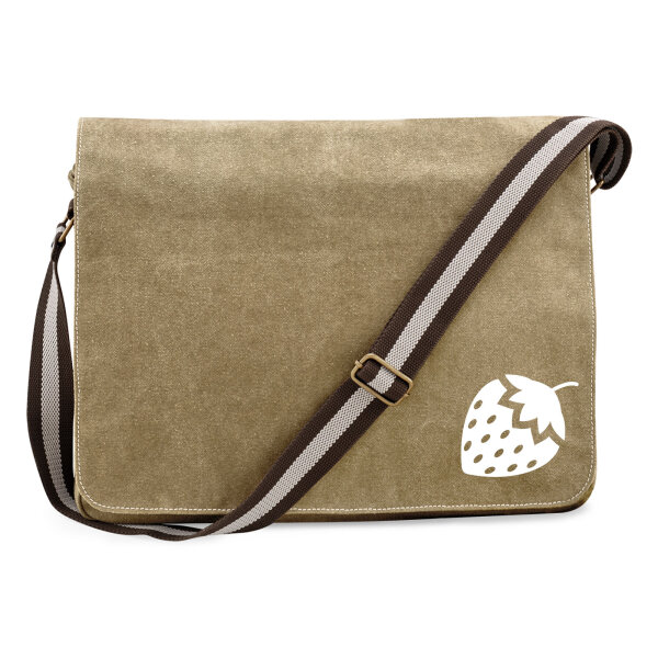 Umhängetasche Erdbeere Strawberry 14 Liter