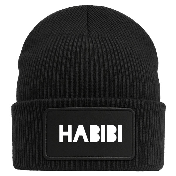 Beanie Habibi Schatz Freund Black Mütze