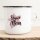 Emaille Tasse Super Mom Vintage 300ml