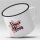 Emaille Tasse Super Mom Vintage 300ml