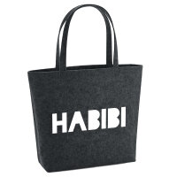 Filzshopper Habibi Schatz Freund 22 Liter Filztasche