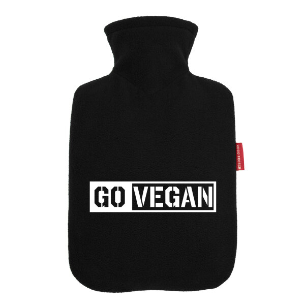 Wärmflasche Go Vegan Modern