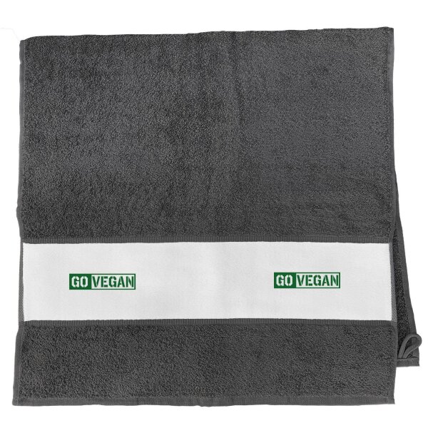 Handtuch Go Vegan Modern 50x100cm