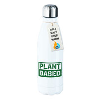 Edelstahl-Trinkflasche Plant Based Modern 500ml...