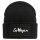 Beanie Go Vegan Blätter Black Mütze