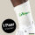 Socken Go Vegan Blätter Größe 37/46 White Motiv Tennissocken