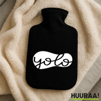Wärmflasche YOLO you only live once