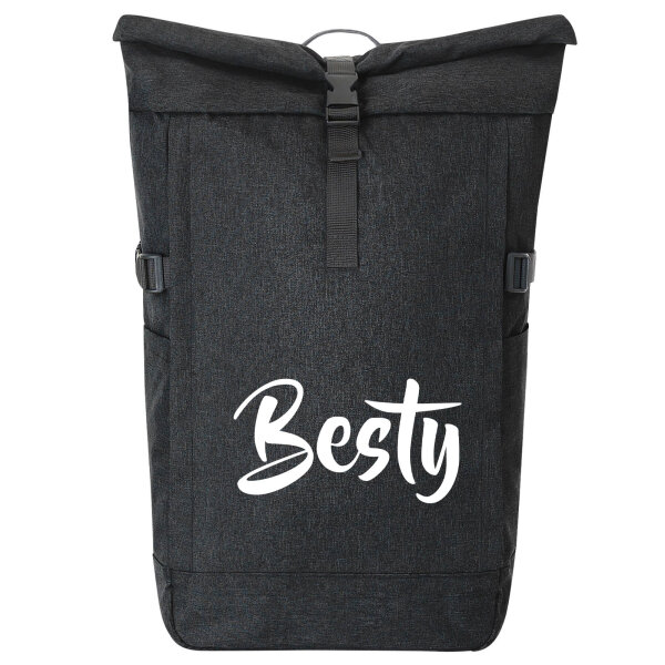 Kurierrucksack Besty Bestie 30-44 Liter Black Melange
