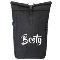 Kurierrucksack Besty Bestie 30-44 Liter Black Melange