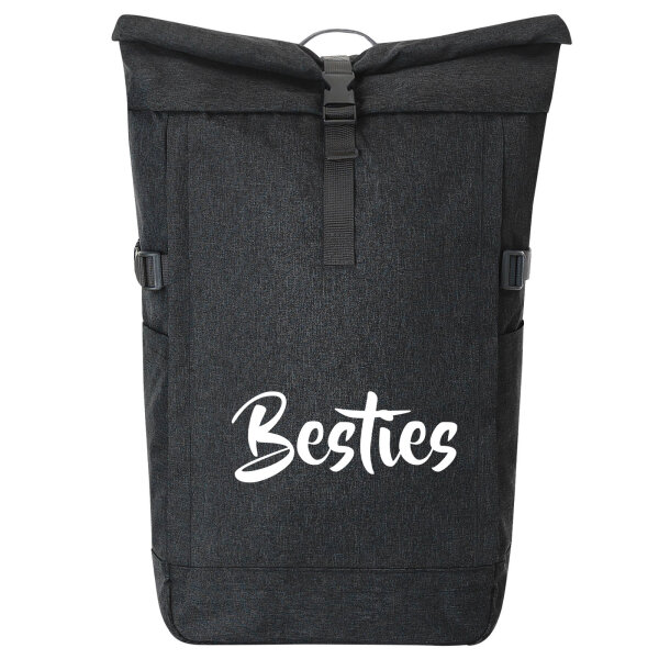 Kurierrucksack Bestie Besty 30-44 Liter Black Melange