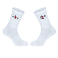 Unisex Socken Love Kuss Baumwolle