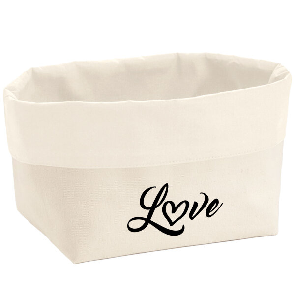 Organizer Love Herz Hearth Aufbewahrungskorb