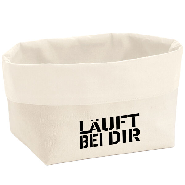 Organizer Läuft bei dir Jugendwort Aufbewahrungskorb