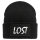 Beanie Lost Jugendwort Black Mütze