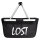Einkaufskorb faltbar Lost Jugendwort 20 Liter Tragekorb Black