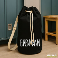 Seesack Ehrenmann Jugendwort 20 Liter Black