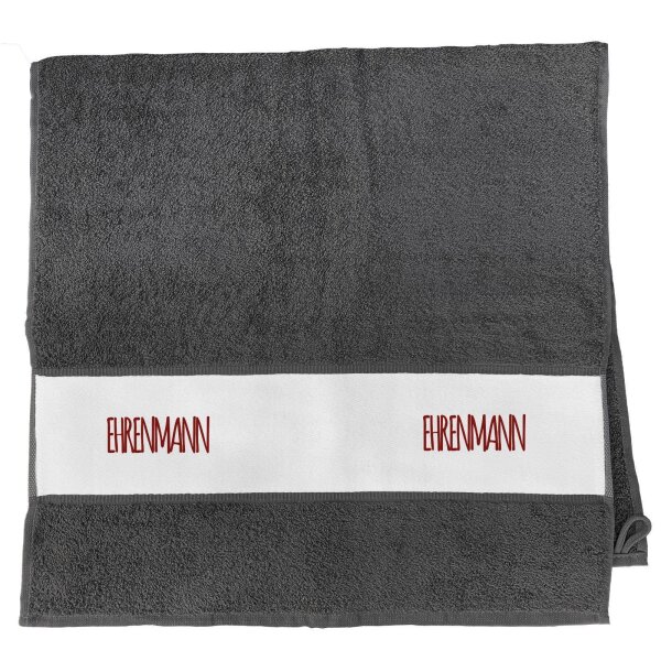 Handtuch Ehrenmann Jugendwort 50x100cm