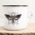 Emaille Tasse Totenkopfschwärmer Vintage 300ml