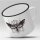 Emaille Tasse Totenkopfschwärmer Vintage 300ml