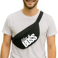Bauchtasche like a Boss Spruch 2,5 Liter Black Crossbody Bag