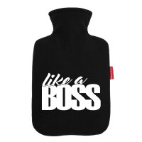 Wärmflasche like a Boss Spruch