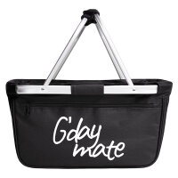 Einkaufskorb faltbar G`day mate Spruch 20 Liter Tragekorb...